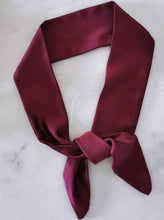 Load image into Gallery viewer, Silky Wine Hair Scarf
