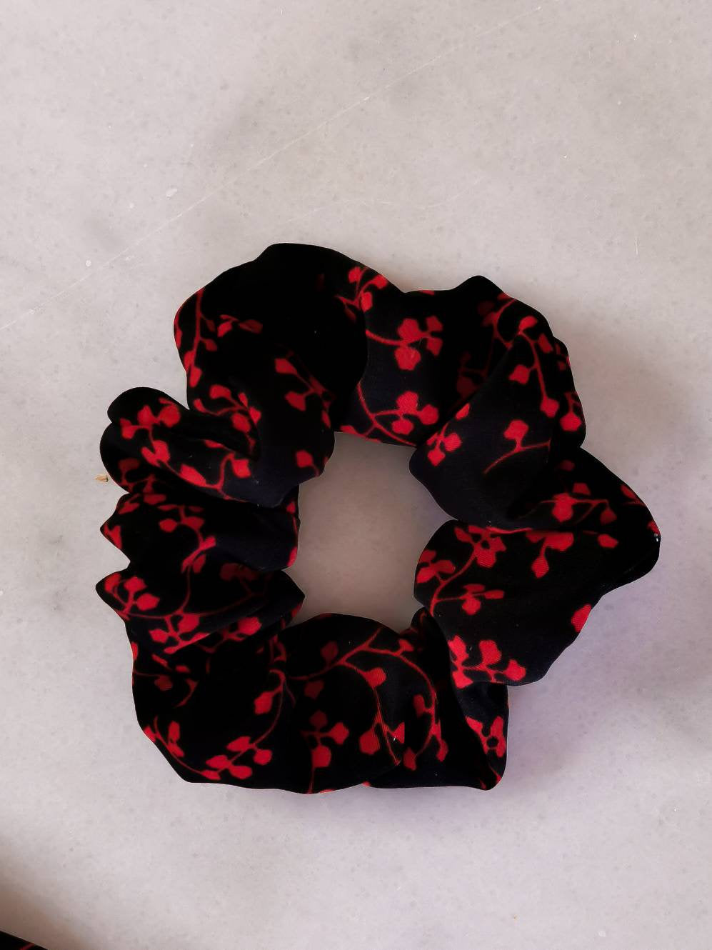 Blossoming Branches Botanical Scrunchie