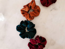 Load image into Gallery viewer, Silky Satin Rust Scrunchie
