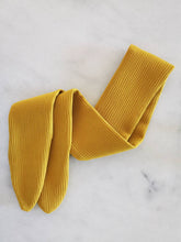 Load image into Gallery viewer, Textured Mustard Hair Scarf
